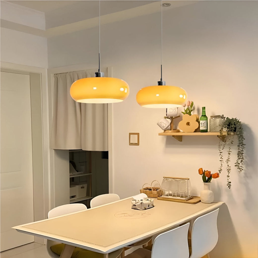 Retro Glass Pendant Light for Living and Dining Rooms — Greenwich Home & Living