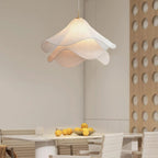 Contemporary Fabric Pendant Light With Dimmable Color Options for Living Room — Greenwich Home & Living
