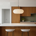 Modern Silk Fabric Pendant Light With Adjustable Color Temperature — Greenwich Home & Living