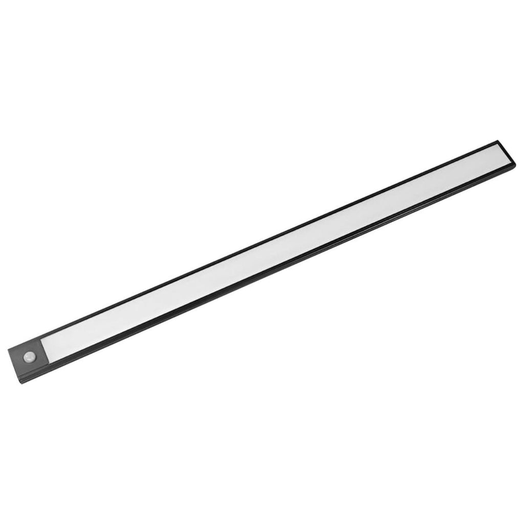 Minimalist Aluminum LED Under-Cabinet Ceiling Light With Stepless Dimming in Black — Greenwich Home & Living