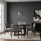 Contemporary Glass Pendant Light With USB-Rechargeable Battery — Greenwich Home & Living
