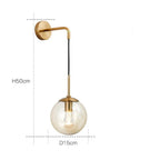 Modern Wrought Iron Wall Light for Living Room and Bedroom — Greenwich Home & Living
