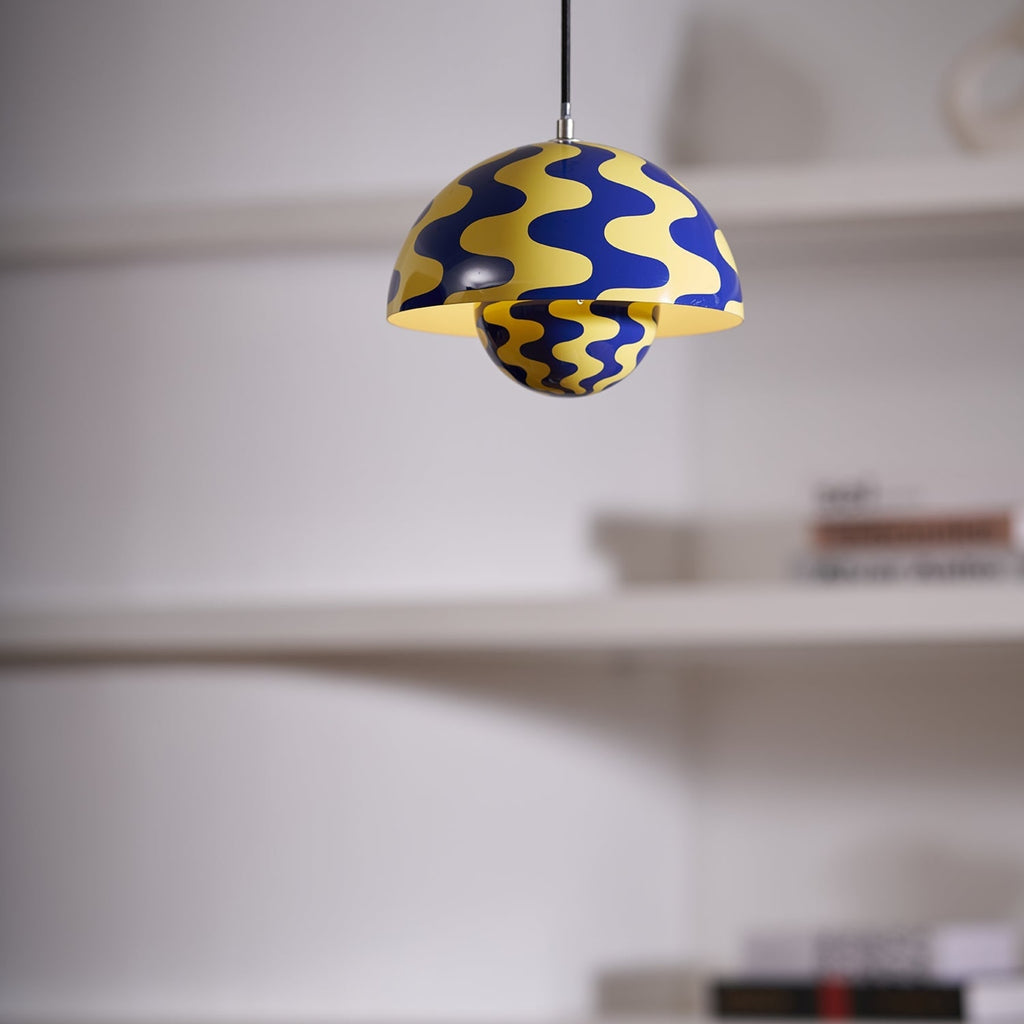 Modern Metal Pendant Light With Adjustable Color Temperature — Greenwich Home & Living