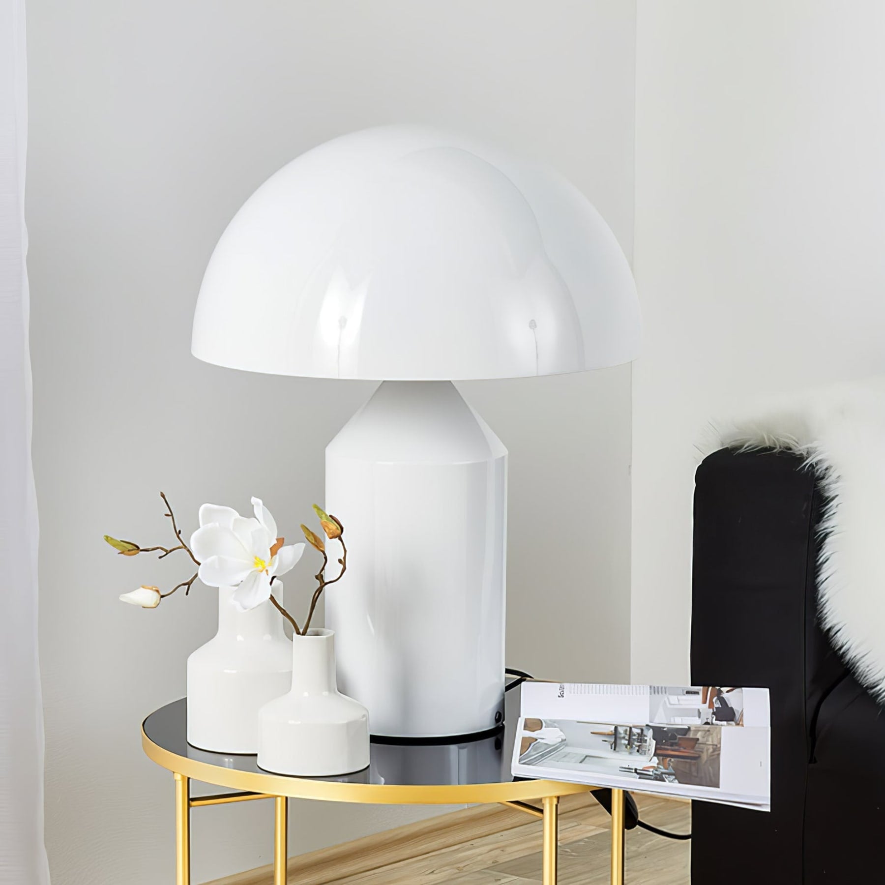 Modern Metal Table Lamp With Adjustable Color Temperature — Greenwich Home & Living