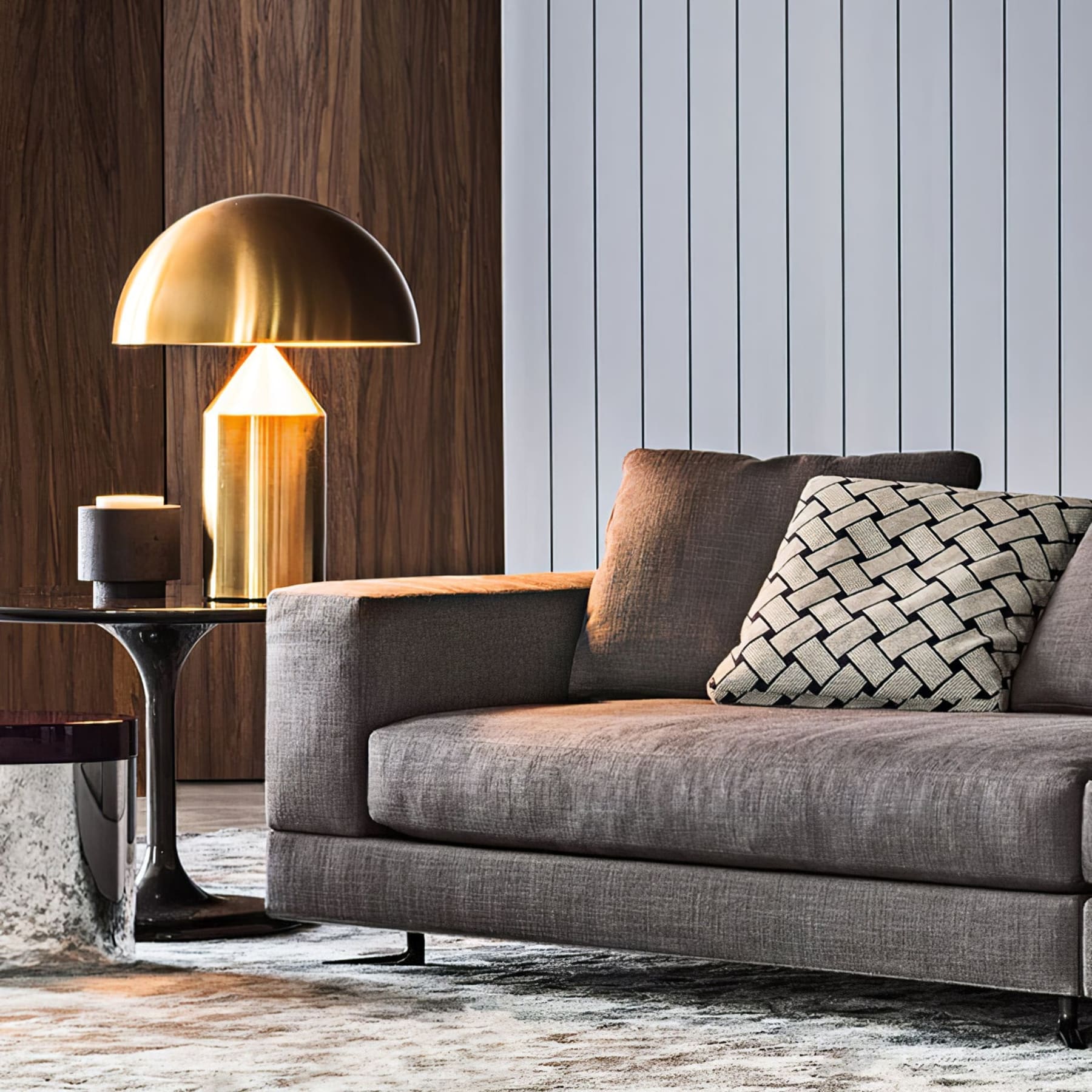 Modern Metal Table Lamp With Adjustable Color Temperature — Greenwich Home & Living