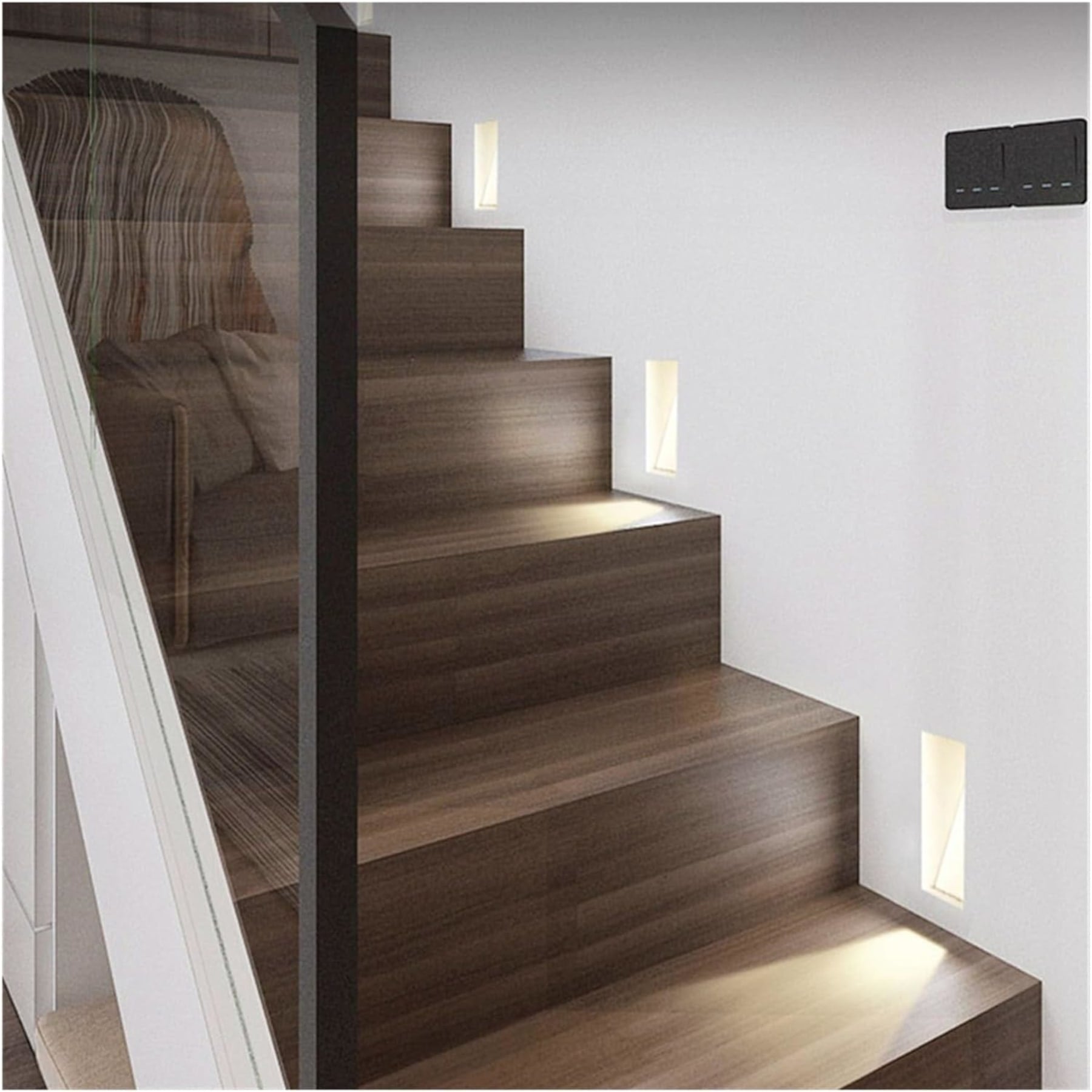 Minimalist Die-Cast Aluminum Wall Light With Selectable Color Temperature — Greenwich Home & Living