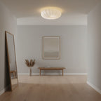 Minimalist Flush Mount Ceiling Light With Tri-Color Light Living Room — Greenwich Home & Living