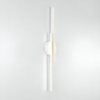 Minimalist Aluminum Wall Light With Adjustable Color Temperature in White — Greenwich Home & Living