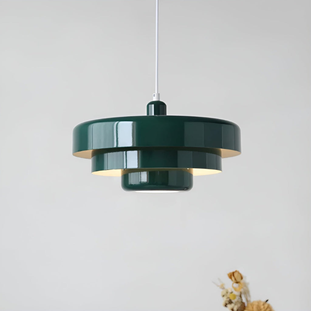 Retro Glass Pendant Light With Warm White Glow For Living And Dining Rooms — Greenwich Home & Living