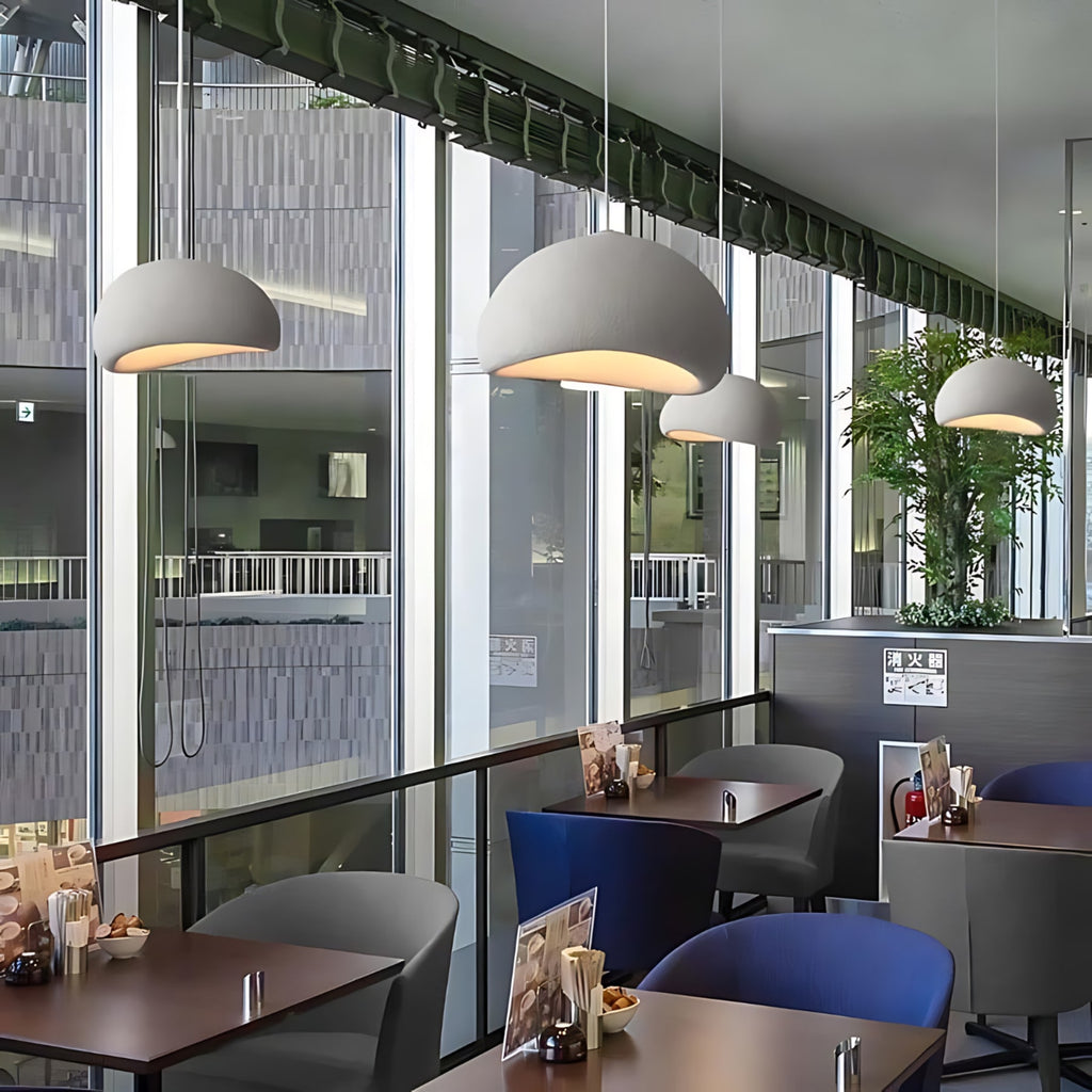 Minimalist Polystyrene Pendant Light for Living Room and Dining Room — Greenwich Home & Living