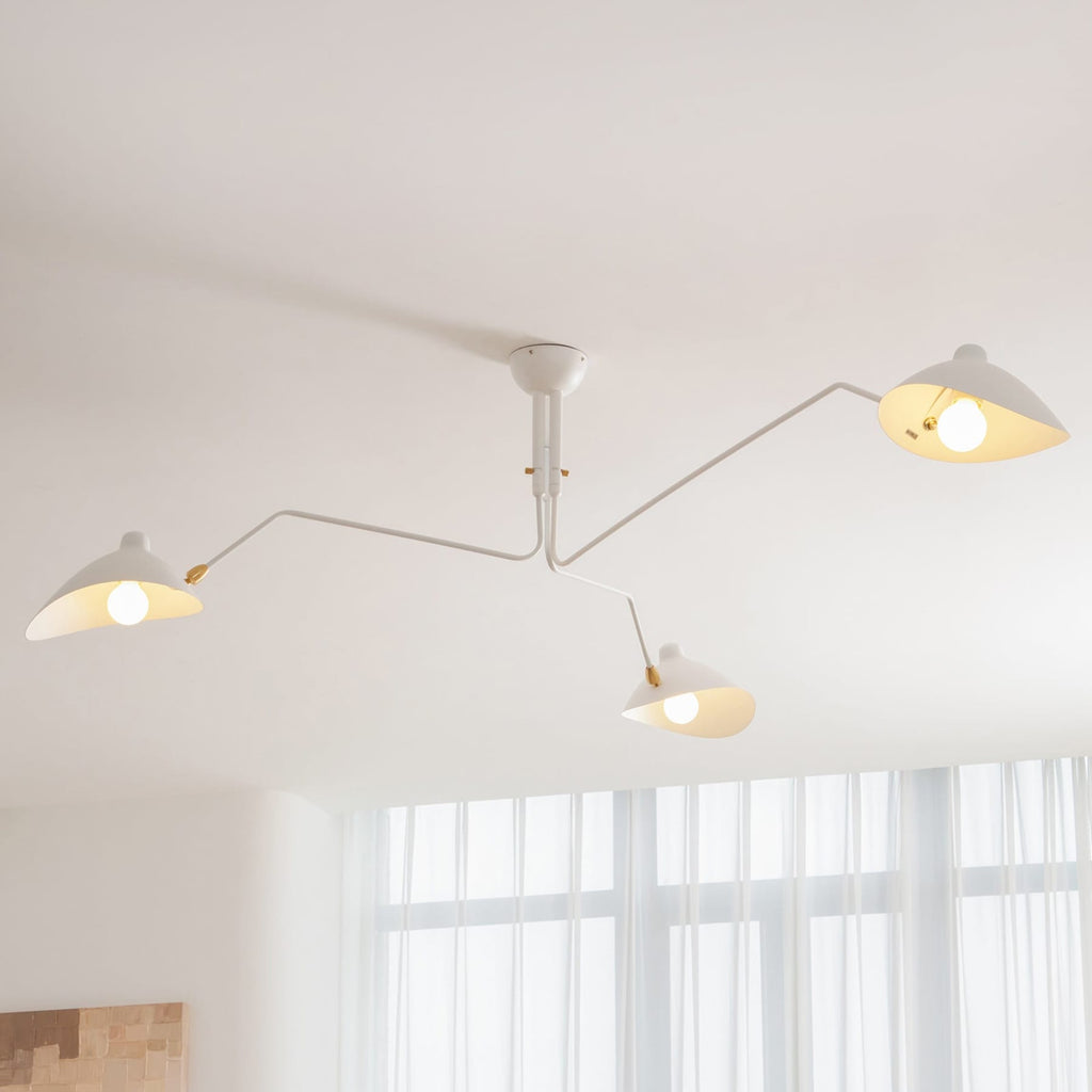 Modern Linear Metal Ceiling Light With Adjustable Color Temperature — Greenwich Home & Living