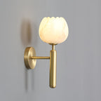 Contemporary Iron and Glass Wall Light With Dual Color Temperature — Greenwich Home & Living