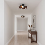 Scandinavian Resin Ceiling Light With Three-Color Light for Living Room — Greenwich Home & Living