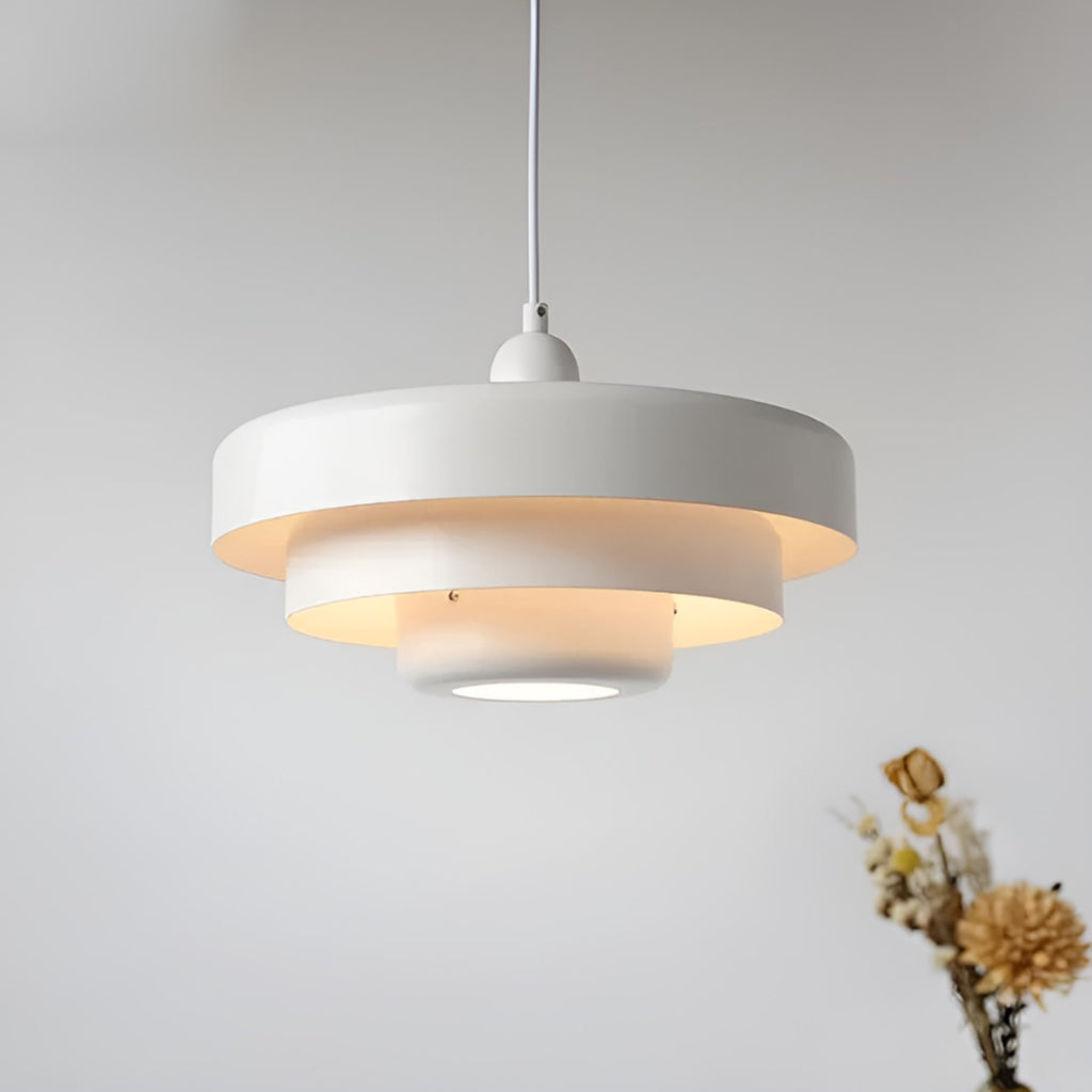 Retro Glass Pendant Light With Warm White Glow For Living And Dining Rooms — Greenwich Home & Living