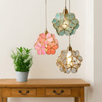 Retro Glass Pendant Light With Warm White Glow — Greenwich Home & Living