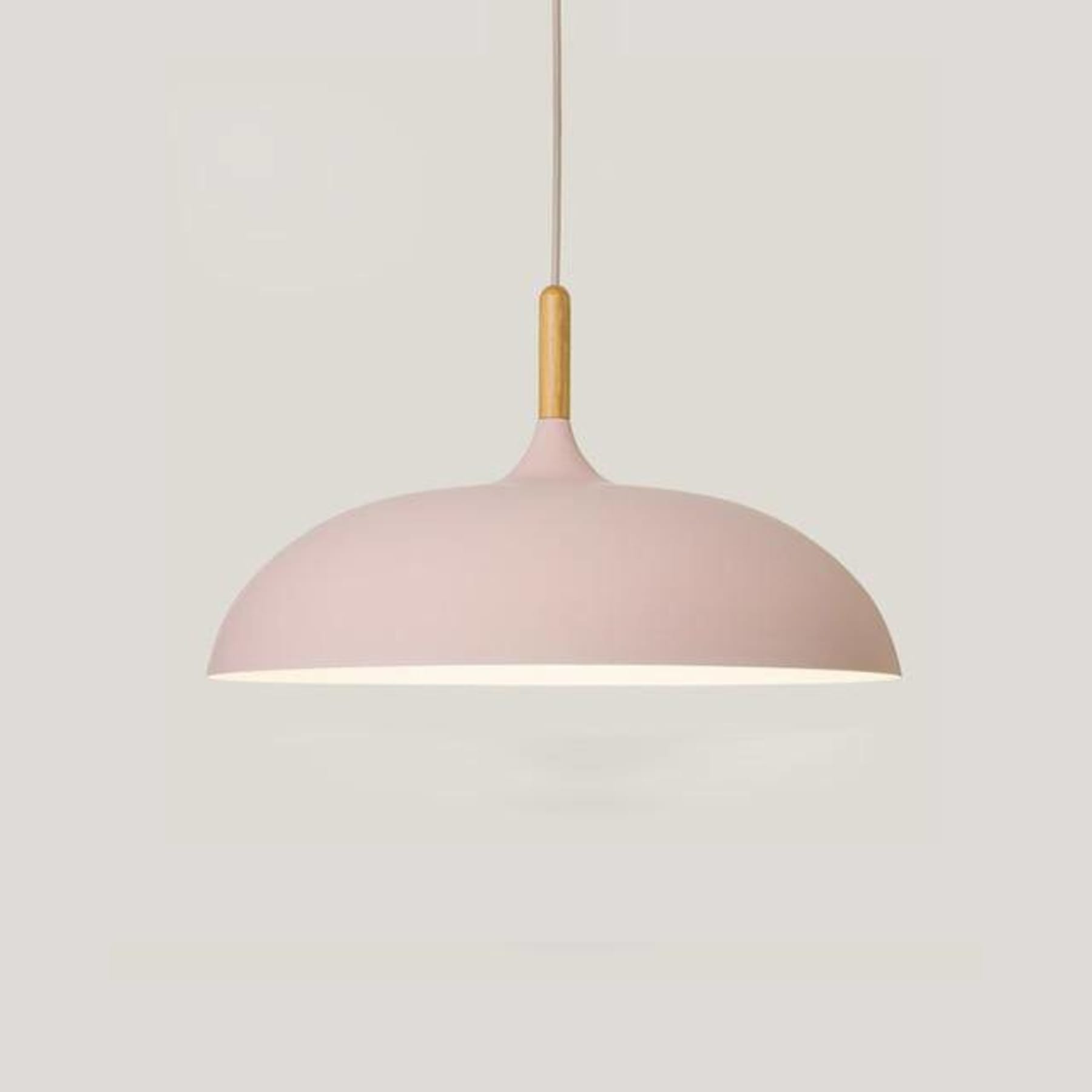 Scandinavian Wrought Iron Pendant Light for Dining Room and Kitchen in Pink — Greenwich Home & Living
