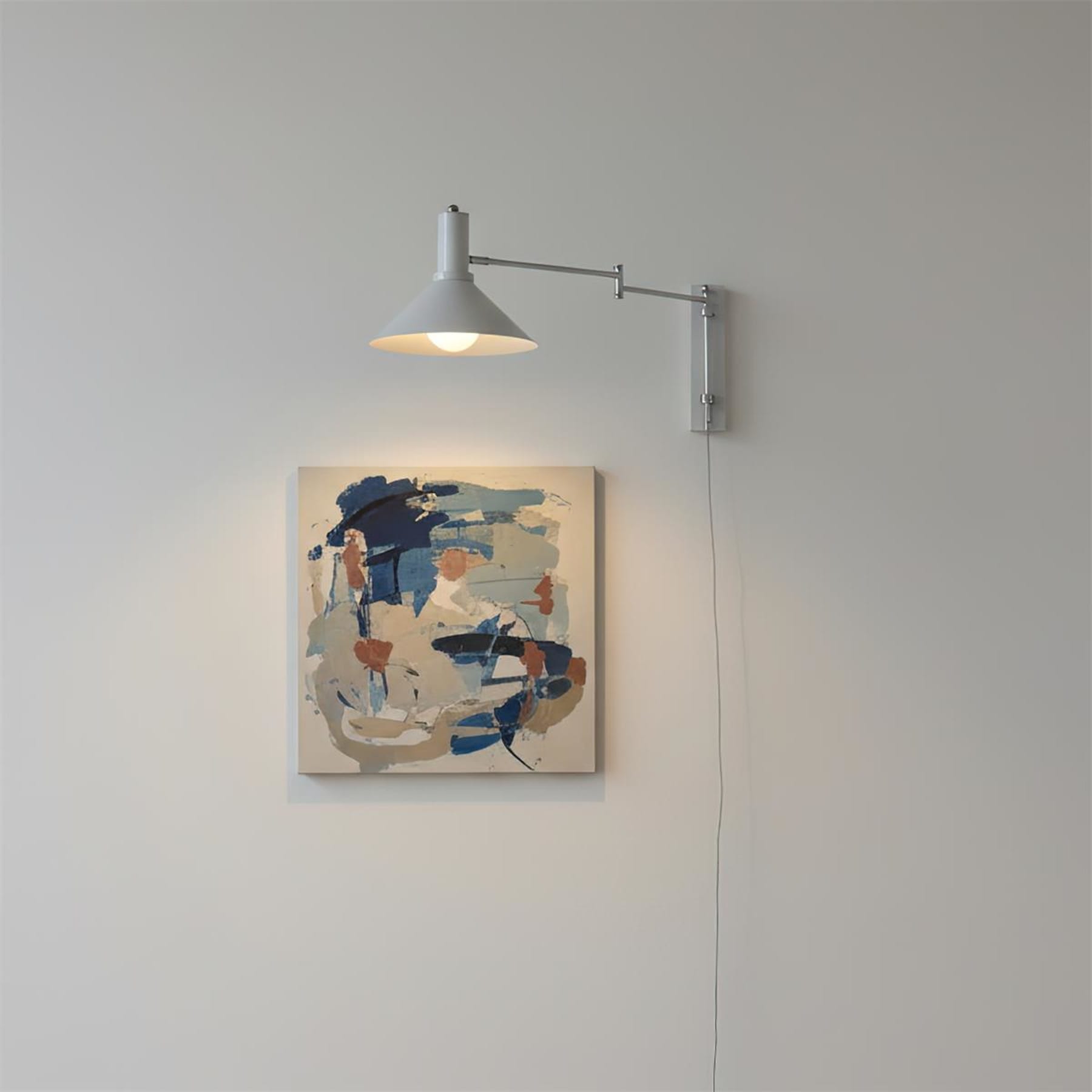 Retro Metal Wall Light With Tri-Color Lighting for Bedroom — Greenwich Home & Living