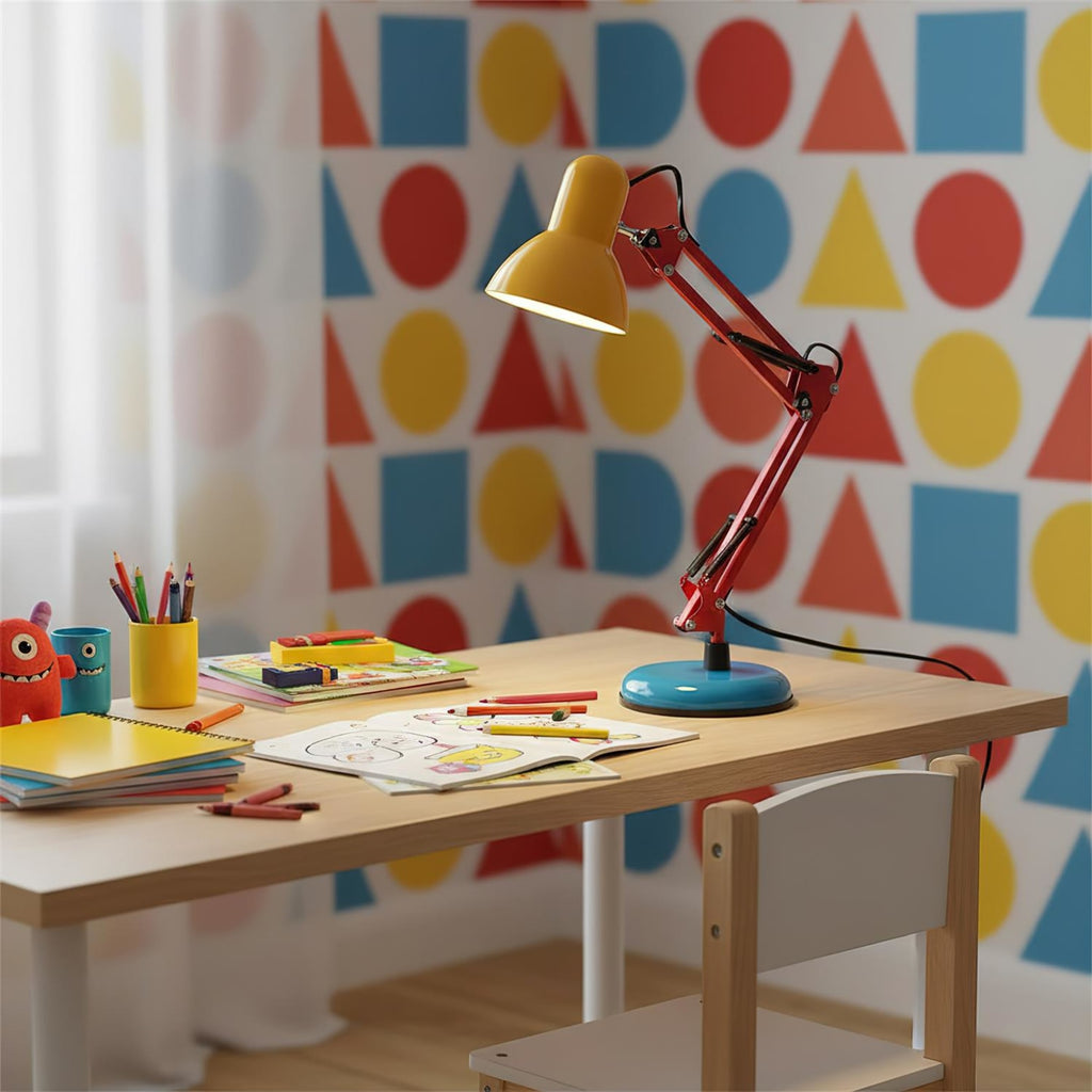 Retro Metal Table Lamp for Home Office and Bedroom — Greenwich Home & Living
