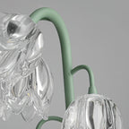 Contemporary Glass Table Lamp With USB Power for Living Room and Bedroom — Greenwich Home & Living