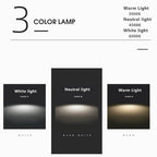Modern Linear Metal Flush Mount Ceiling Light With Dimmable Remote — Greenwich Home & Living