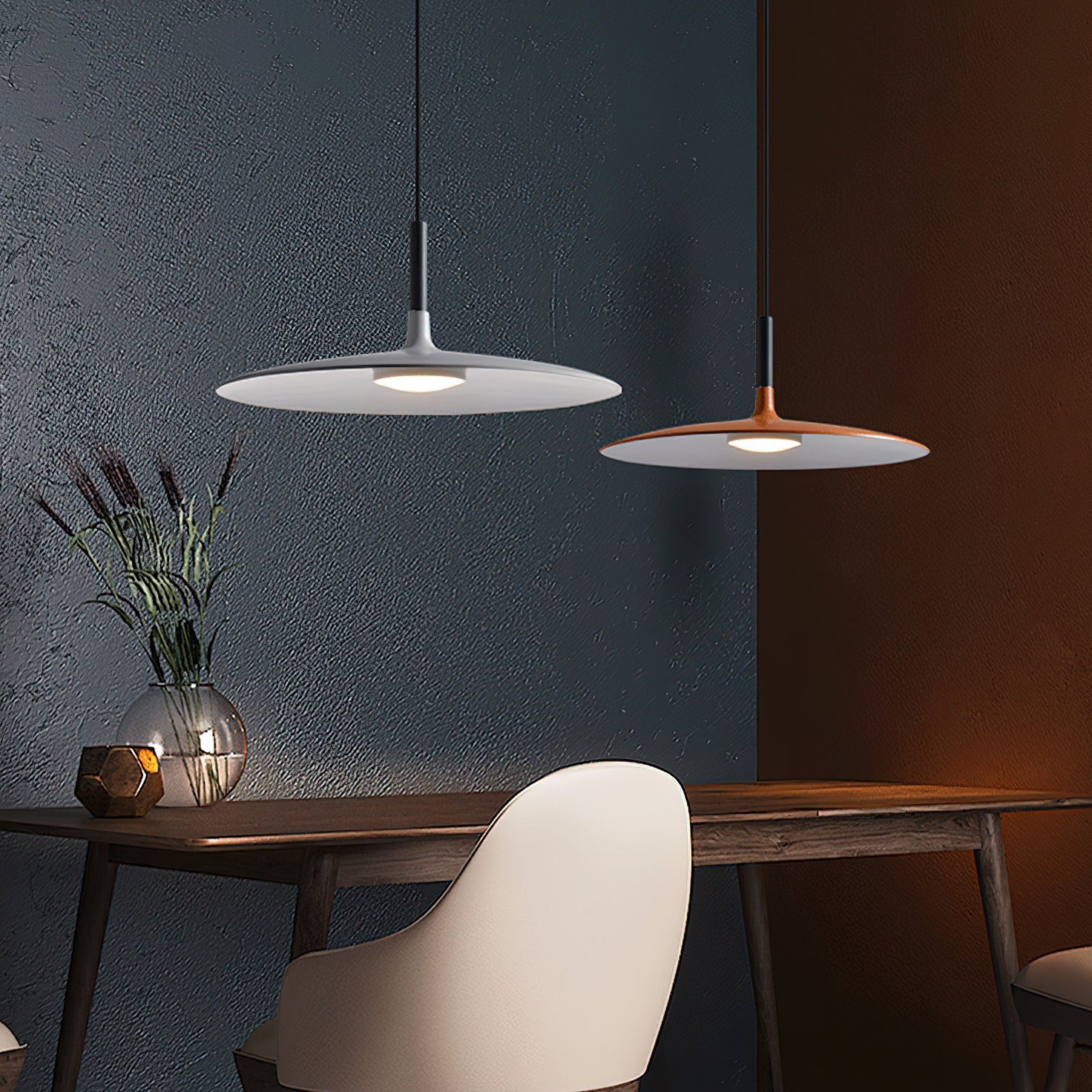 Modern Metal Pendant Light for Kitchen and Dining Room — Greenwich Home & Living