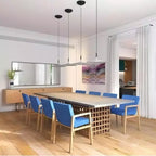 Modern Metal Pendant Light for Kitchen and Dining Room — Greenwich Home & Living