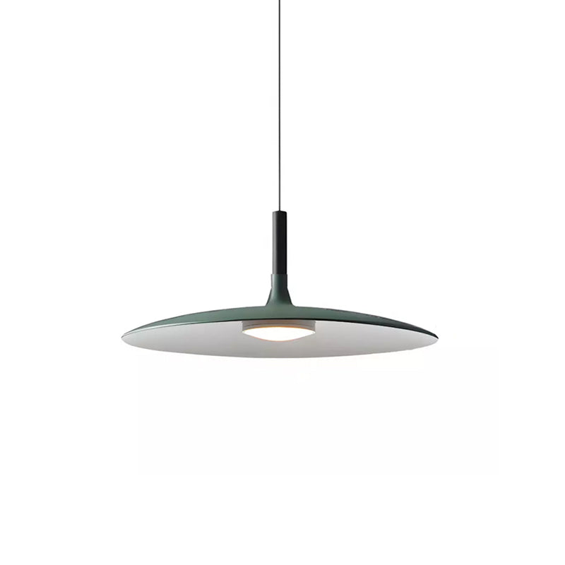 Modern Metal Pendant Light for Kitchen and Dining Room in Green — Greenwich Home & Living