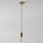 Modern Marble Pendant Light With Warm LED Glow — Greenwich Home & Living