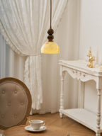 Modern Marble Pendant Light With Warm LED Glow — Greenwich Home & Living