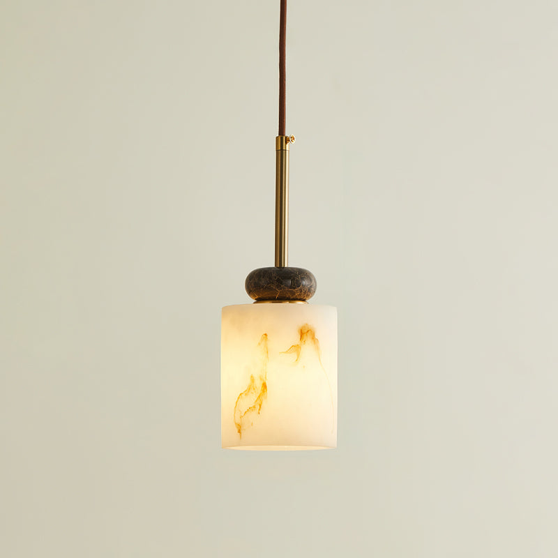 Modern Marble Pendant Light With Warm LED Glow — Greenwich Home & Living