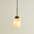 Modern Marble Pendant Light With Warm LED Glow — Greenwich Home & Living