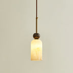 Modern Marble Pendant Light With Warm LED Glow — Greenwich Home & Living