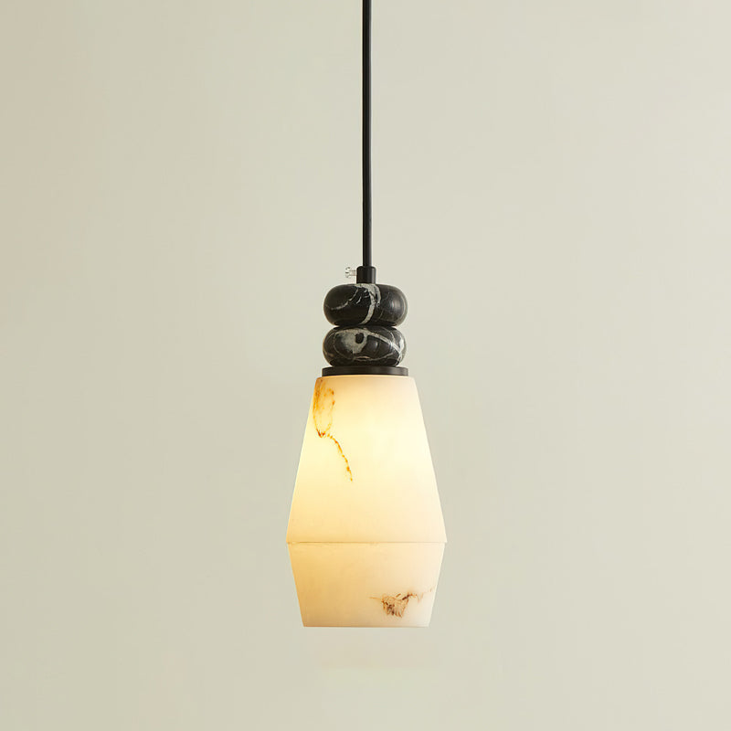 Modern Marble Pendant Light With Warm LED Glow — Greenwich Home & Living