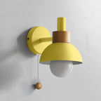 Modern Iron Wall Sconce for Living Room and Bedroom in Lemon Yellow — Greenwich Home & Living