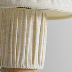 Modern Fabric Table Lamp With Warm White Glow — Greenwich Home & Living