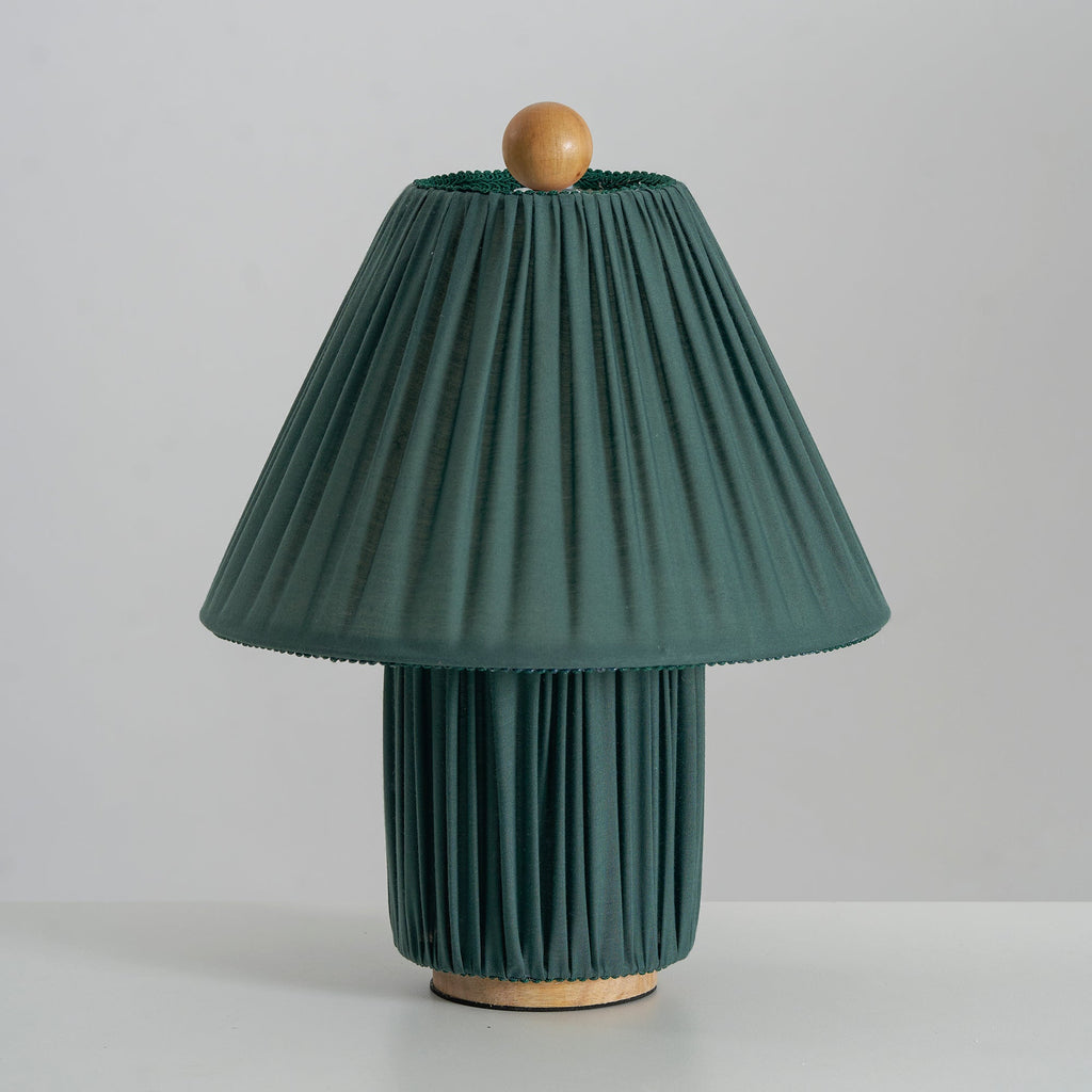 Modern Fabric Table Lamp With Warm White Glow — Greenwich Home & Living