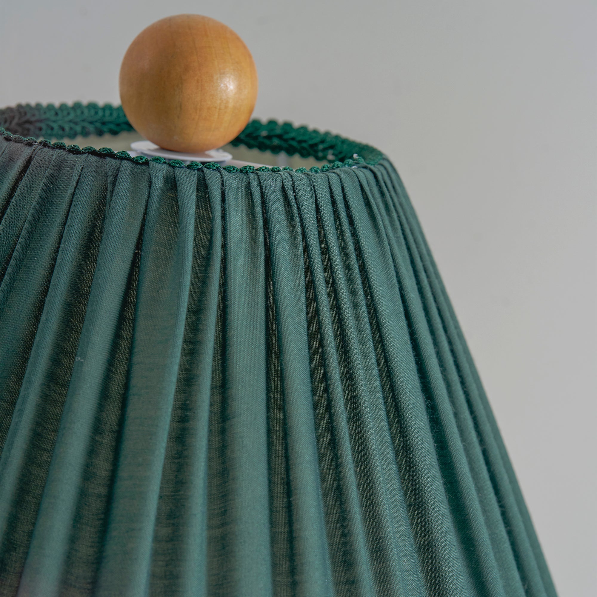 Modern Fabric Table Lamp With Warm White Glow — Greenwich Home & Living