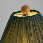 Modern Fabric Table Lamp With Warm White Glow — Greenwich Home & Living