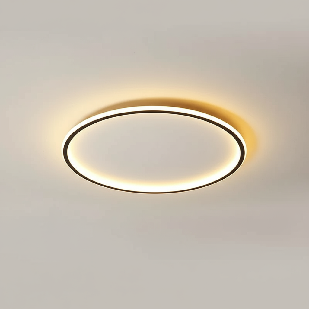 Modern Acrylic Flush Mount Ceiling Light for Living Room — Greenwich Home & Living