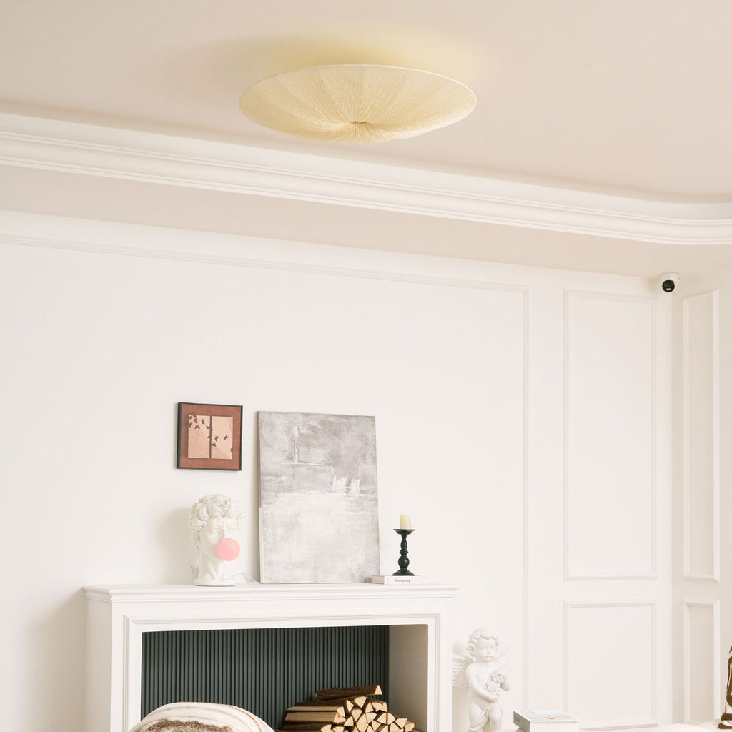 Modern Acrylic Flush Mount Ceiling Light With Warm LED Glow — Greenwich Home & Living