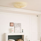 Modern Acrylic Flush Mount Ceiling Light With Warm LED Glow — Greenwich Home & Living