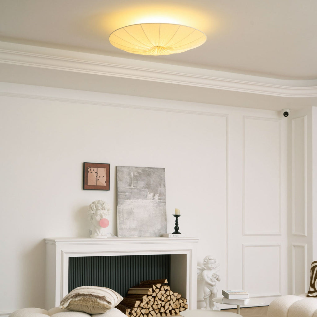Modern Acrylic Flush Mount Ceiling Light With Warm LED Glow — Greenwich Home & Living