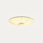Modern Acrylic Flush Mount Ceiling Light With Warm LED Glow in Ø23.6" x H3.9" (Ø60 x H10 cm) — Greenwich Home & Living