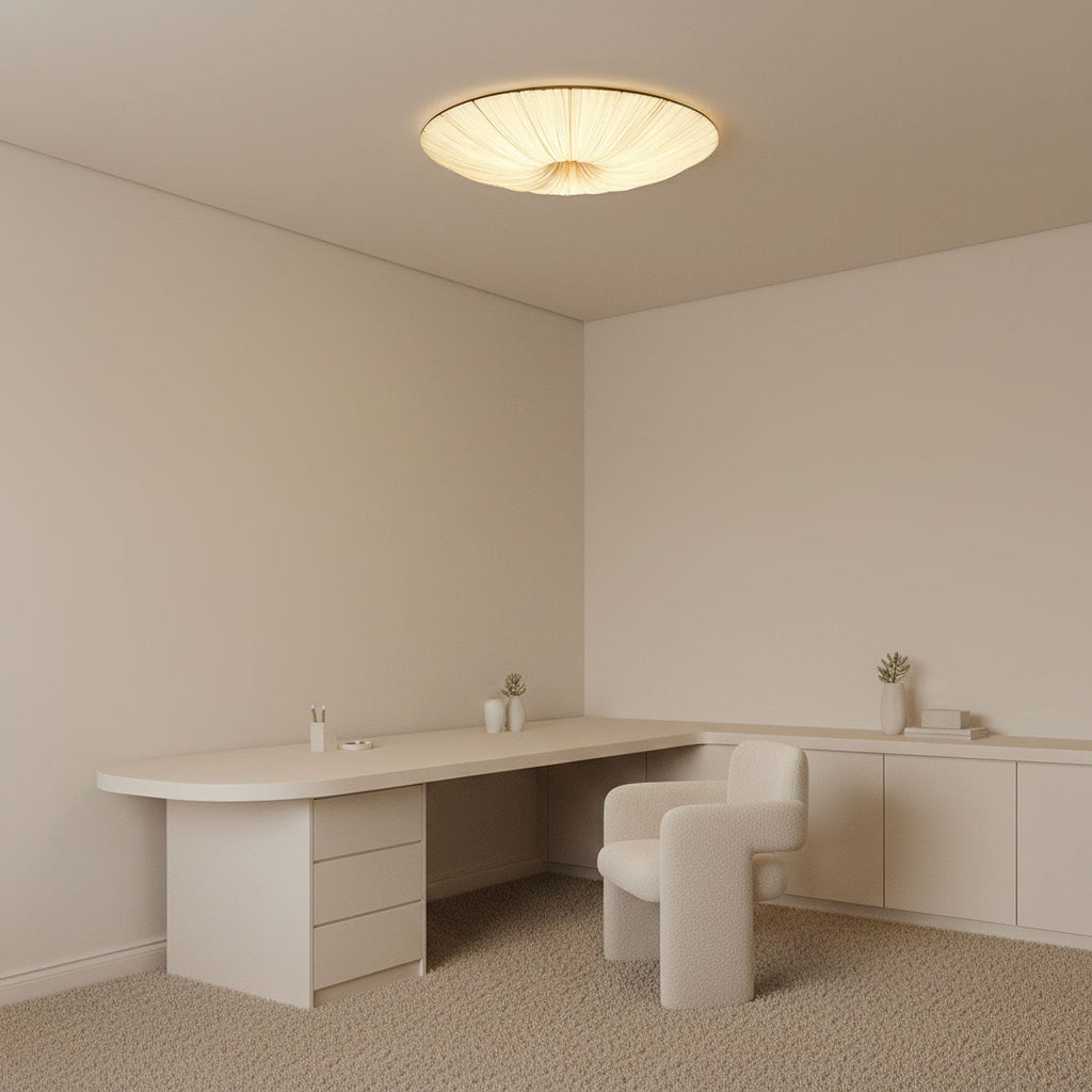 Modern Acrylic Flush Mount Ceiling Light With Warm LED Glow — Greenwich Home & Living