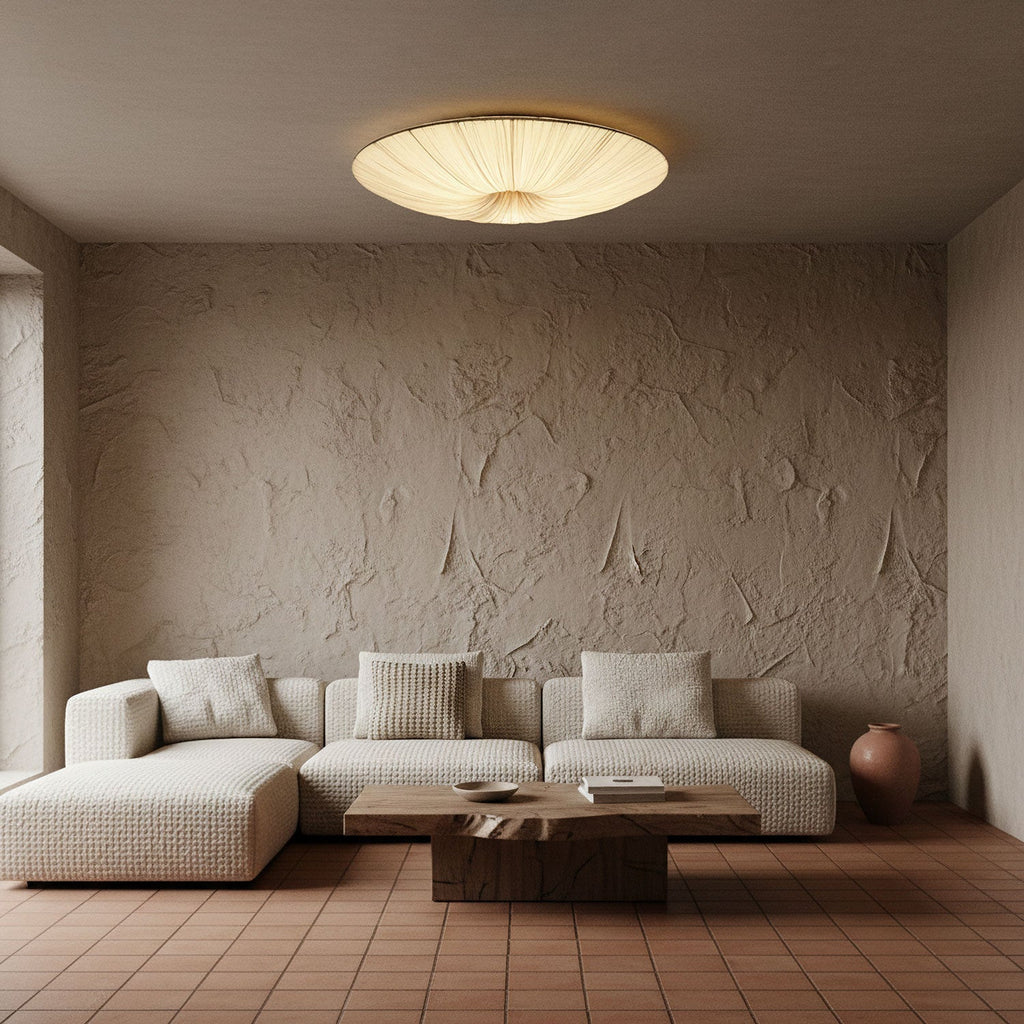 Modern Acrylic Flush Mount Ceiling Light With Warm LED Glow — Greenwich Home & Living
