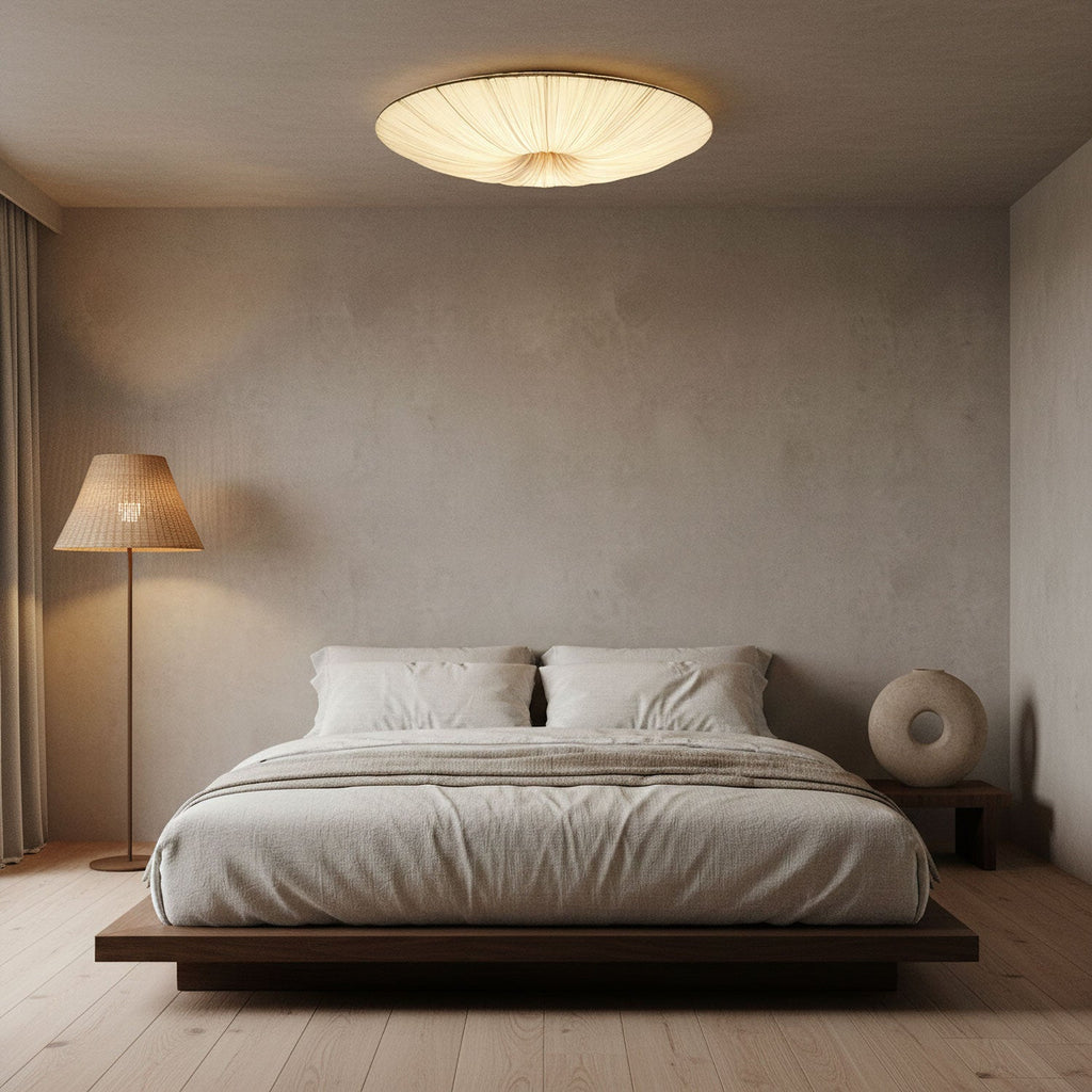 Modern Acrylic Flush Mount Ceiling Light With Warm LED Glow — Greenwich Home & Living
