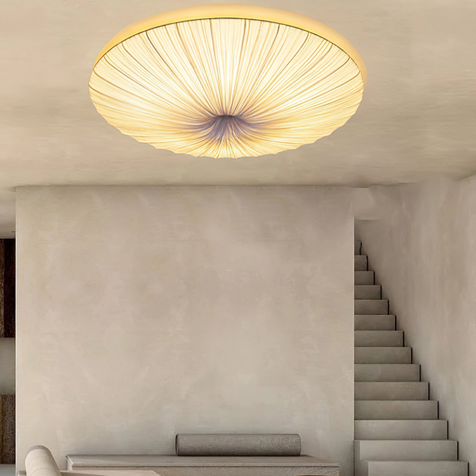 Modern Acrylic Flush Mount Ceiling Light With Warm LED Glow — Greenwich Home & Living