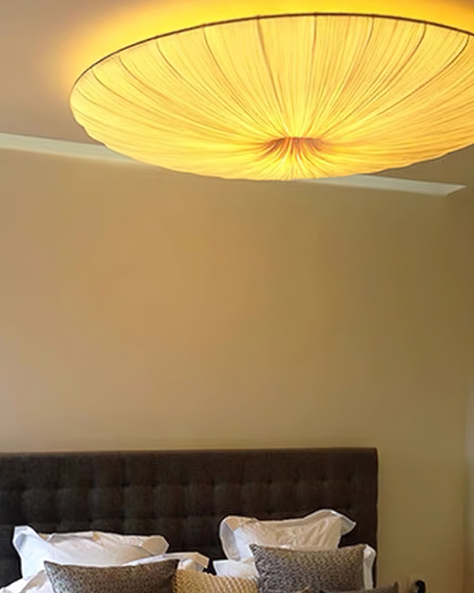 Modern Acrylic Flush Mount Ceiling Light With Warm LED Glow — Greenwich Home & Living