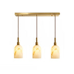 Modern Marble Pendant Light With Warm LED Glow — Greenwich Home & Living