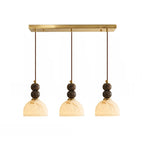 Modern Marble Pendant Light With Warm LED Glow — Greenwich Home & Living